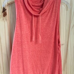 Prana Orange Sleeveless Relaxed Tank Top